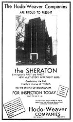 1951 Sheraton Apts ad.jpg