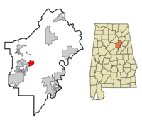 Odenville locator map.png